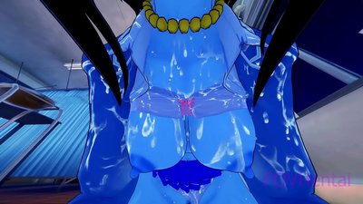 Monstro de rapariga não-morta